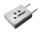 MPR 5W 0.10R J RoHS || Flameproof; metal plate resistor; 0.10R