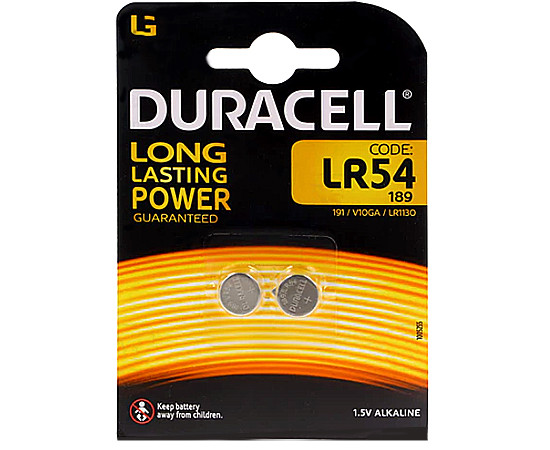 LR54 RoHS || LR54 Duracell Bateria