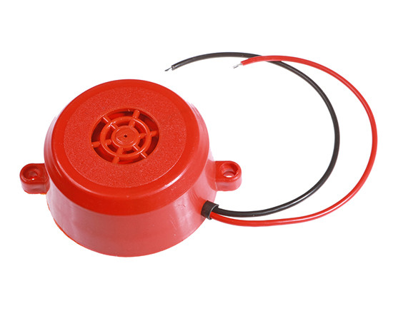 BUZZER Φ54x25mm, 12-24V, 100dB, tone alarm,red