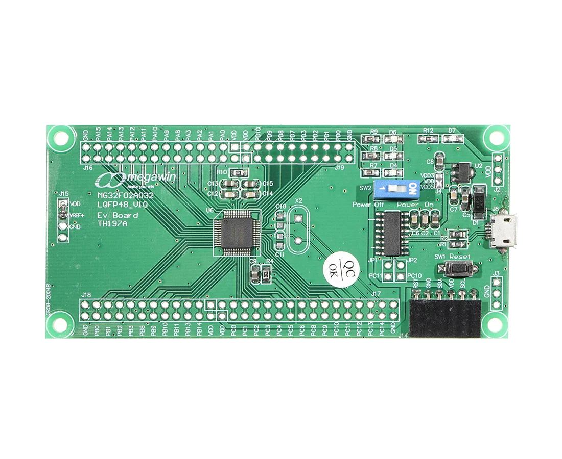 MEGAWIN EVB MG32F02A032 