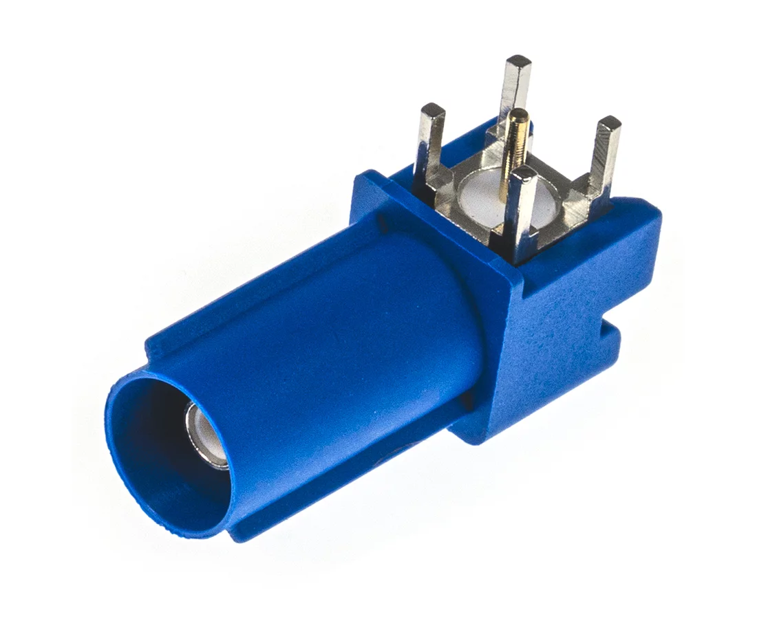 FAKRA-JWE  C (blue) RoHS || FAKRA-Stecker CONNECTAR