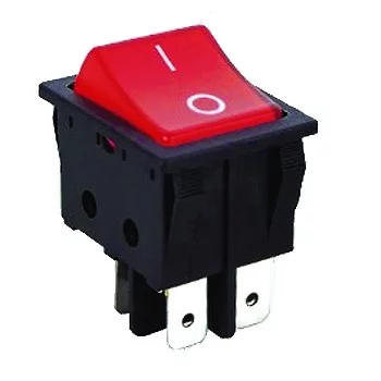 IRS201-6C3 Red RoHS || IRS201-6C3r; illuminated; rocker switch;