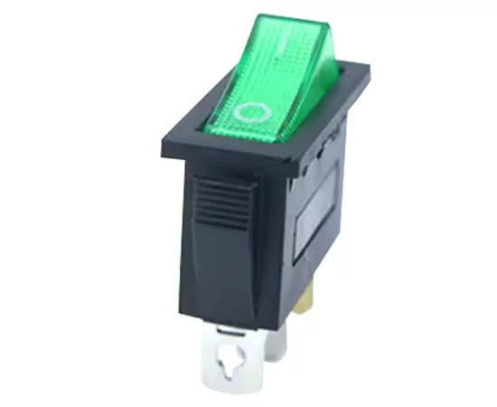 KCD3-101NB1BCBG3 AC220; przełącznik klawiszowy;