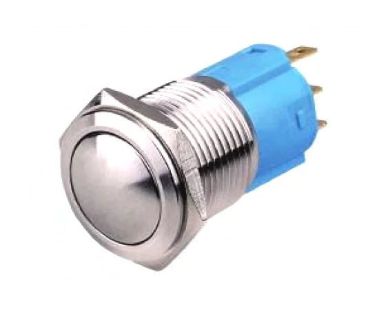 Vandal proof push button switch; W16B11/S