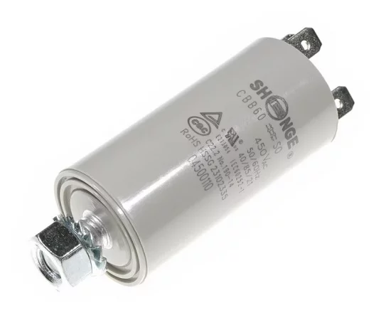 CBB60 28*55M8 250# 1.5uF/450VAC SHENGE Motor starting capacitor