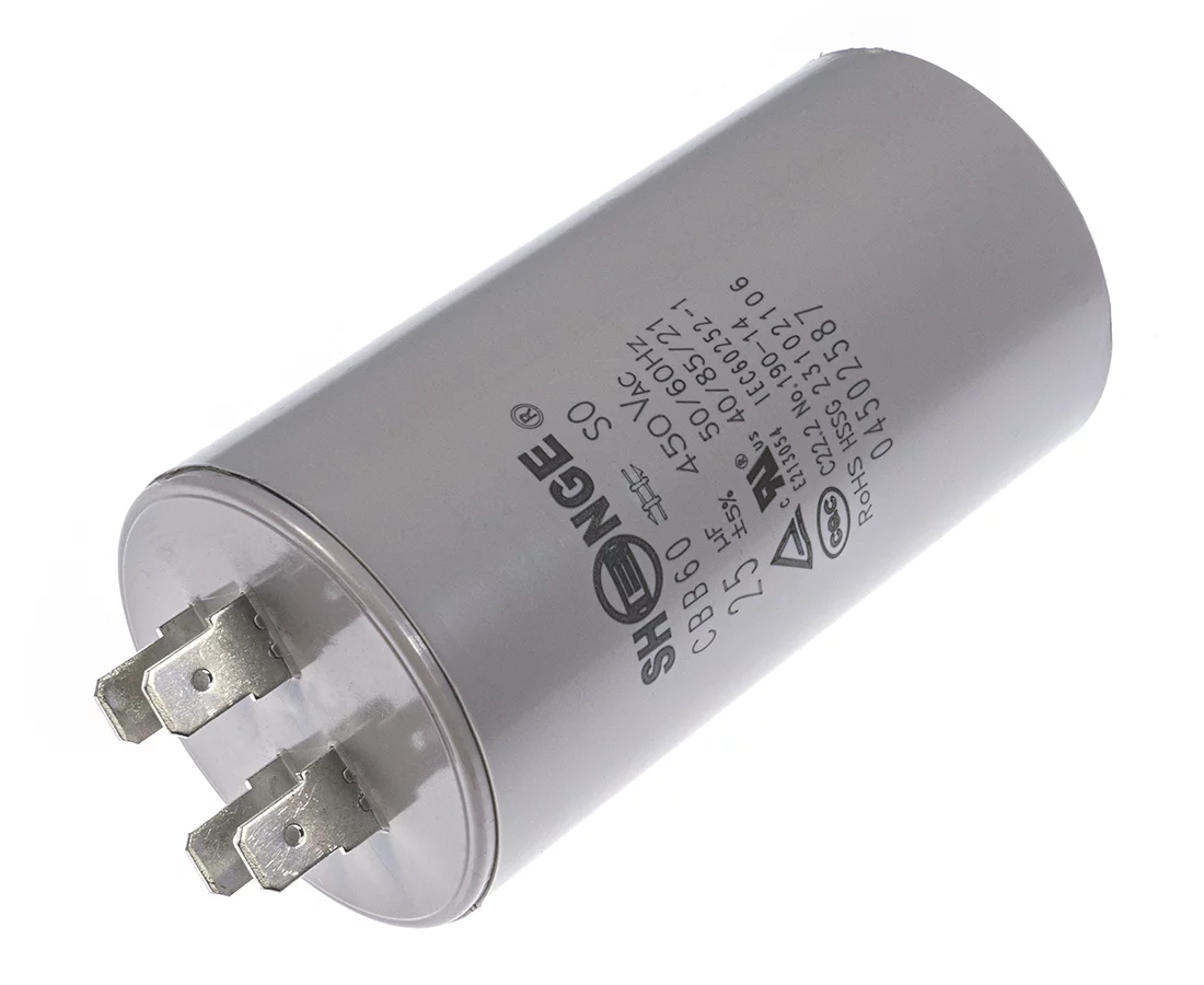 CBB60&nbsp;45*85M8&nbsp;250#&nbsp;25uF/450VAC&nbsp;SHENGE&nbsp;Motor&nbsp;starting&nbsp;capacitor