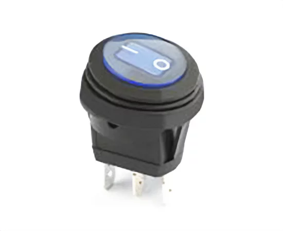 KCD8-101NB1AFBBL3 AC220; przełącznik klawiszowy;