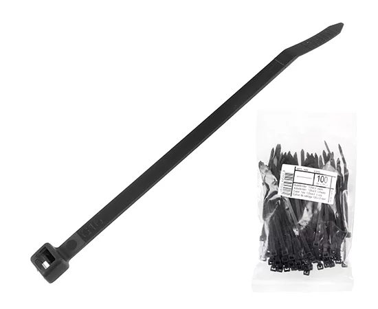 Opaska&nbsp;zaciskowa&nbsp;standard&nbsp;120x4.8mm&nbsp;czarna