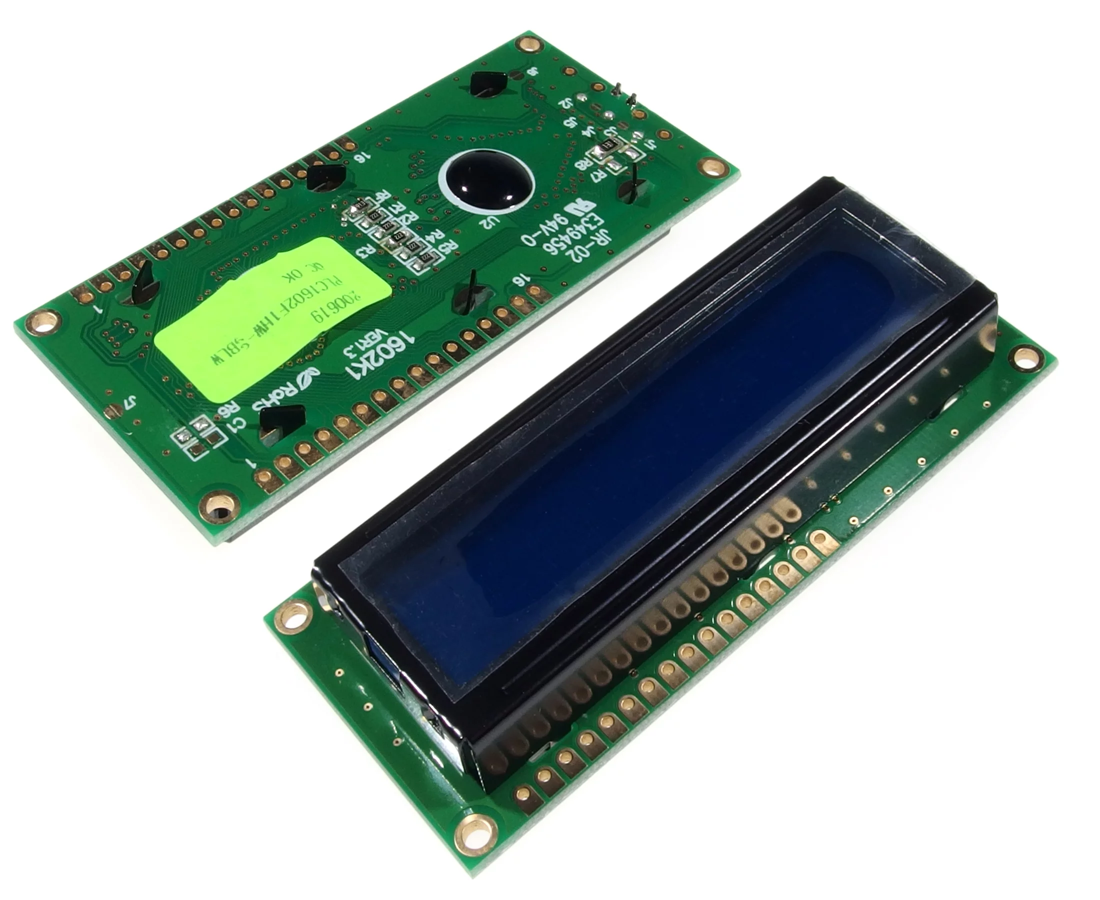 O LCM162-bsc; ST7066U driver