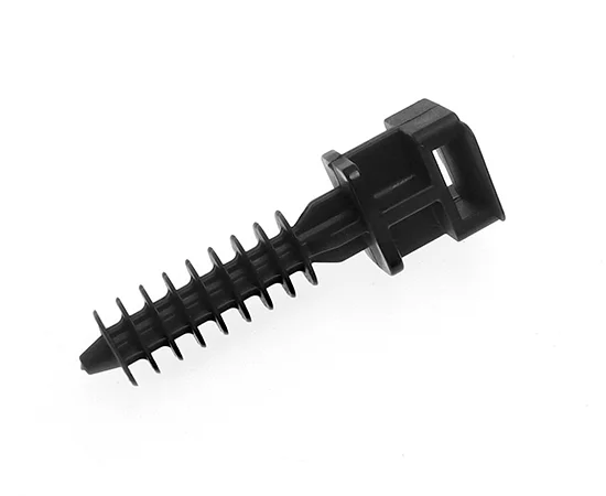 Podstawka montażowa wbijana 36.2x13x10mm czarna