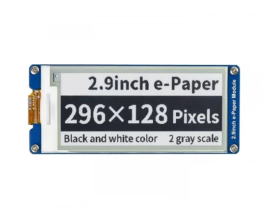 2.9inch e-Paper Module RoHS || O E-paper-2.9W Waveshare 12956