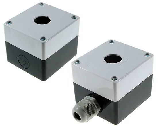 LAY5-BP01 RoHS || Button box; white-black