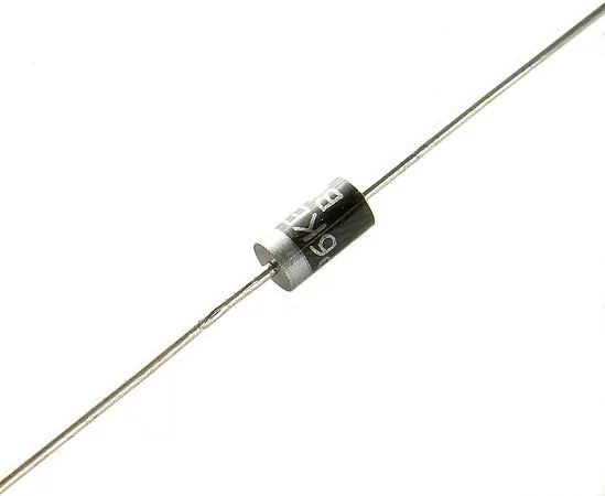 thumbnail image 2 of 20x SMW HER608 High Efficiency Rectifier Diode – 6A 1000V (DO-27 Package) 2 of 3