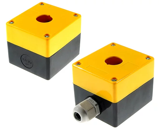 LAY5-JBP01 RoHS || Button box; yellow-black