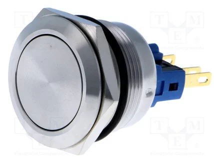 GQ22-11/S RoHS || Vandal proof push button switch; GQ22-11/S 