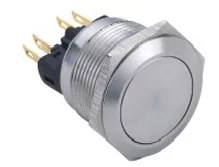 Vandal proof push button switch; W22F11/S