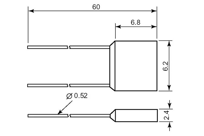 Thermal fuse; 130°C