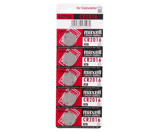 CR2016 Maxell Battery - Lithium coin batteries