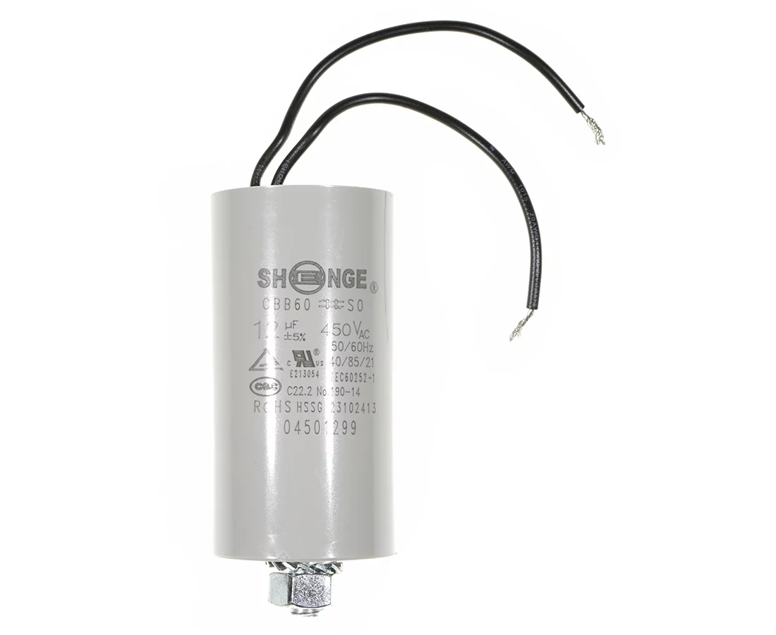 CBB60 36*68M8 UL1015 12uF/450VAC SHENGE Anlaufkondensatoren für Motoren ...