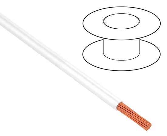 TLY 1x0,35 bialy RoHS || TLY-0.35mm2 wire