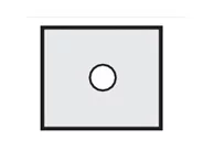 Silicone&nbsp;rubber&nbsp;washers&nbsp;TO126&nbsp;1-side&nbsp;adhesive
