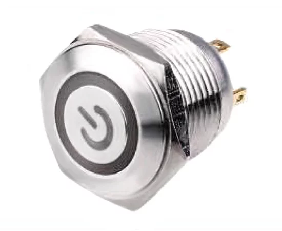 Vandal proof push button switch; W19F21EW220/S power
