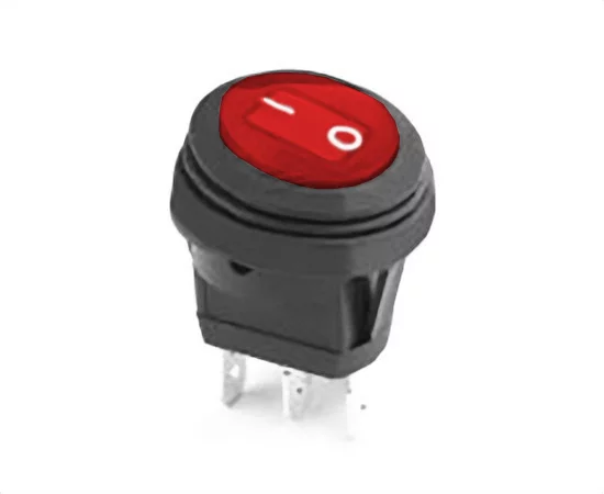 KCD8-101NB1AFBR3 AC220; przełącznik klawiszowy;