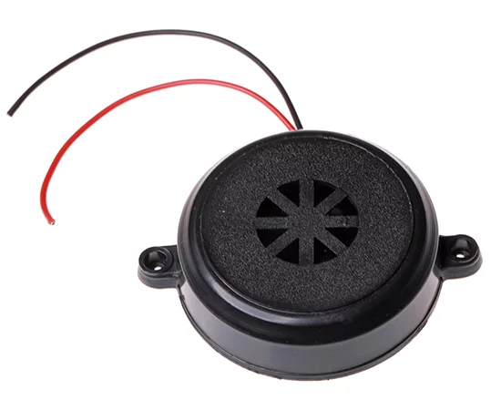 Φ55,5mm, 12/24V, 90dB, tone intermittent, black