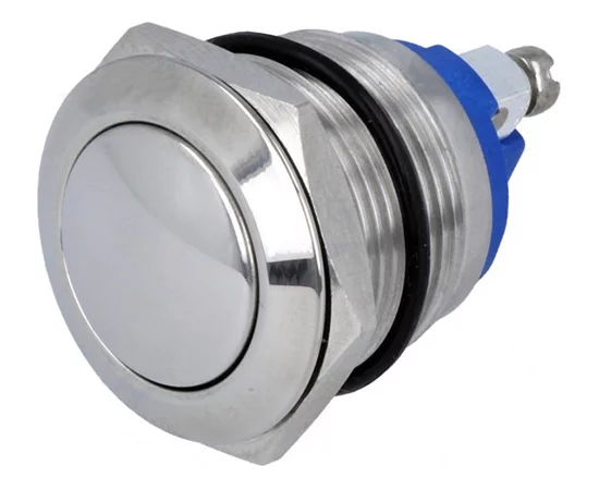 GQ19B-10/S RoHS || Vandal proof push button switch; GQ19B-10/S 