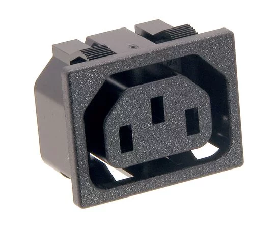 IEC C6 Power Cord Plug (YP-34) – SIGNAL+POWER