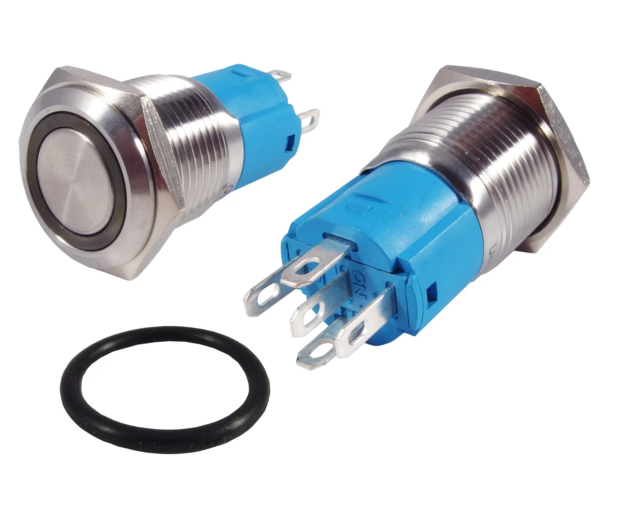 Vandal proof push button switch; W16F11ZEO12/S