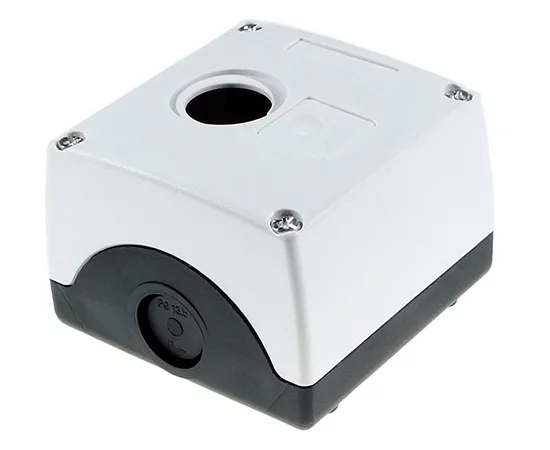 LAY5-BOE1 RoHS || Button box; white-black