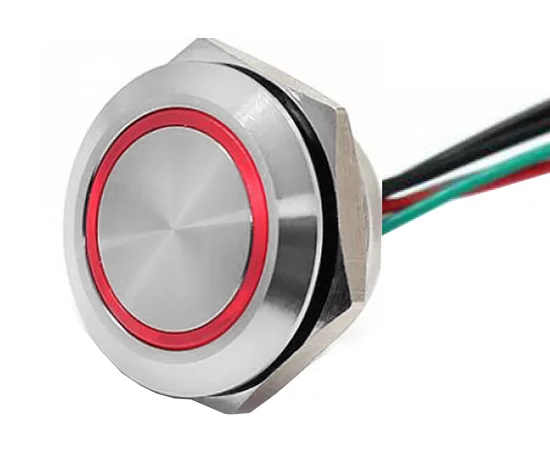Przełącznik&nbsp;wandaloodporny;&nbsp;W19F1SER12/S&nbsp;wires