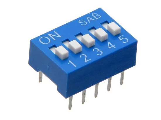 BS05GB (Blue) RoHS || BS05GB SAB Dip-switch