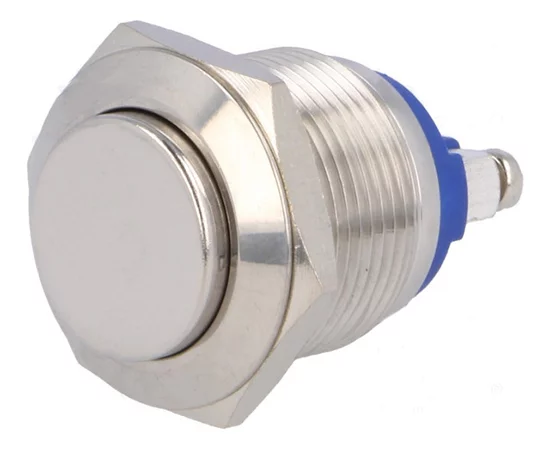 GQ19H-10/S RoHS || Vandal proof push button switch; GQ19H-10/S