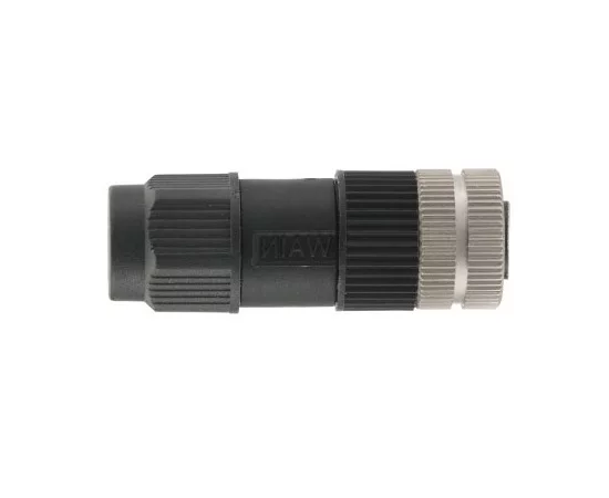 M8&nbsp;type&nbsp;connector,&nbsp;WAIN&nbsp;M8-F03-T-D5,&nbsp;female,&nbsp;number&nbsp;of&nbsp;contacts:&nbsp;3