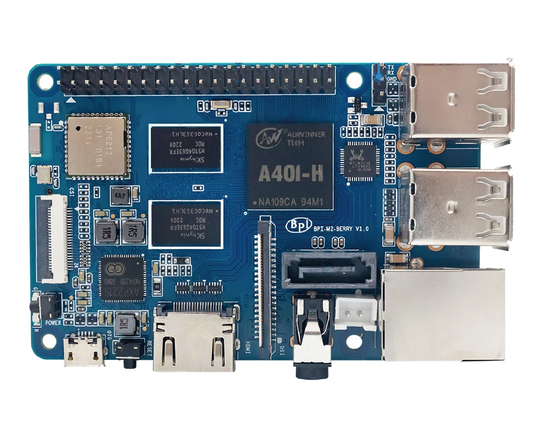 Einplatinencomputer&nbsp;Banana&nbsp;Pi&nbsp;BPI-M2&nbsp;Berry