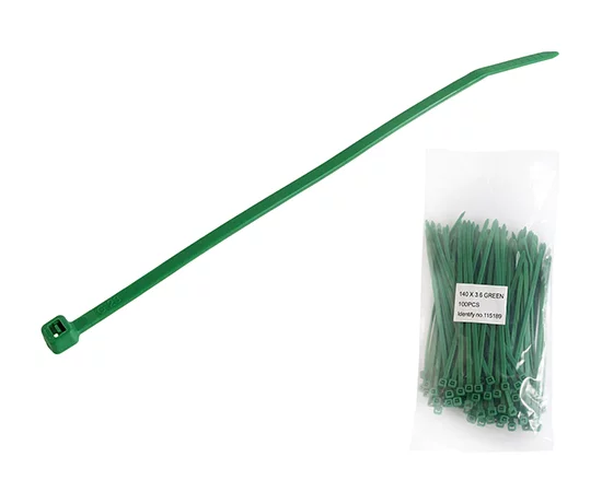 Cable&nbsp;tie&nbsp;200x2.5mm&nbsp;green