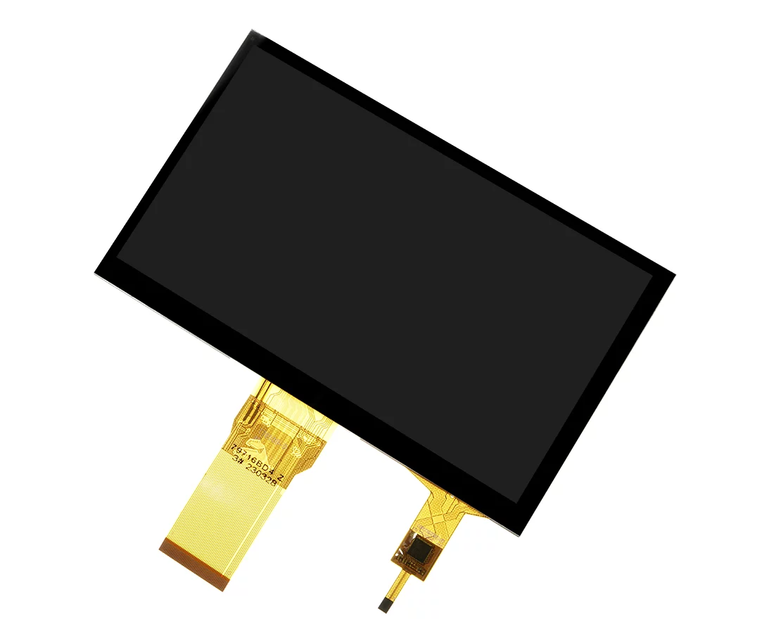 P070C012-CTP POLCD Wyświetlacz LCD TFT graficzny, 800x480 pkt, rozmiar 7