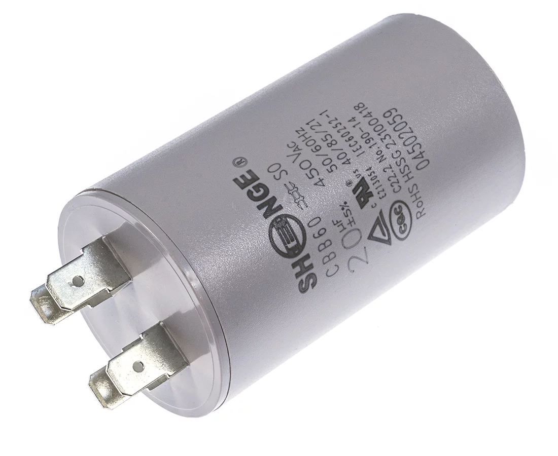 CBB60 40*70M8 250# 20uF/450VAC SHENGE Motor starting capacitor