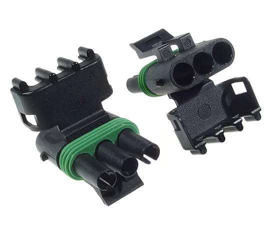 Female plug 3 pins, Weather Pack