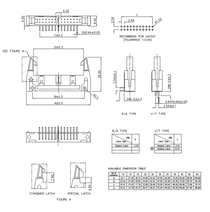 DS1011-26RBSIB7-B CONNFLY IDC connector