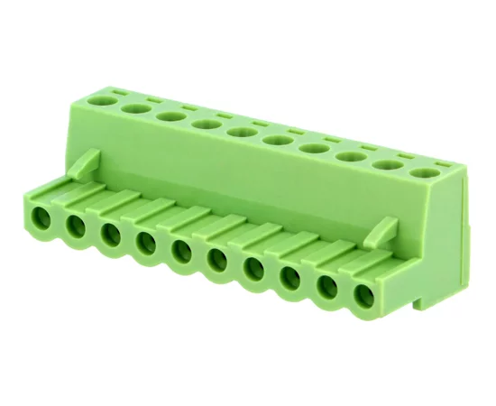 XY2500F-B(5.08)-10P brass cage (black) XINYA Terminal block