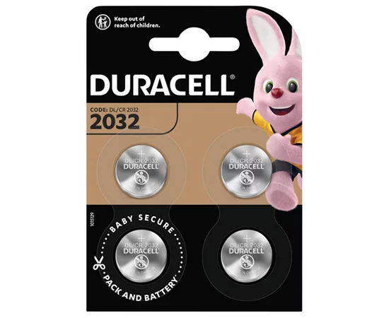 DURACELL 2032 BLISTER 4