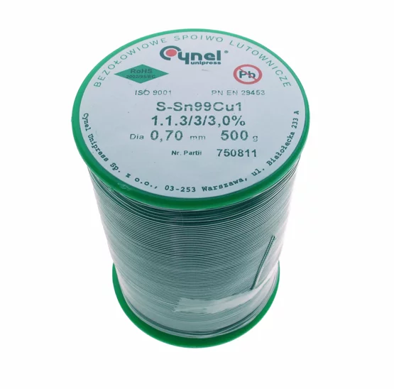 Sn99,3Cu0,7  0,70mm 500g