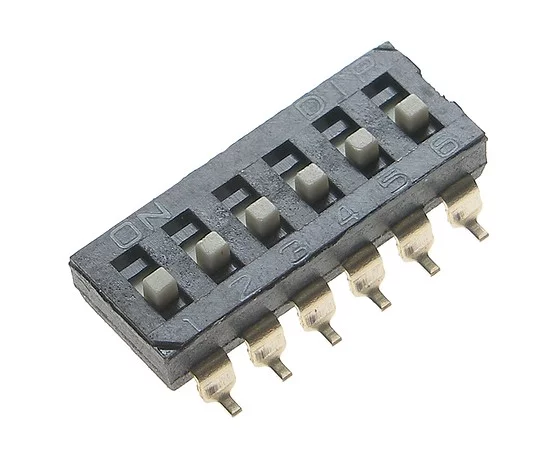 KF1027B-06P-G00-DFT-01B KAIFENG Przełącznik dip switch