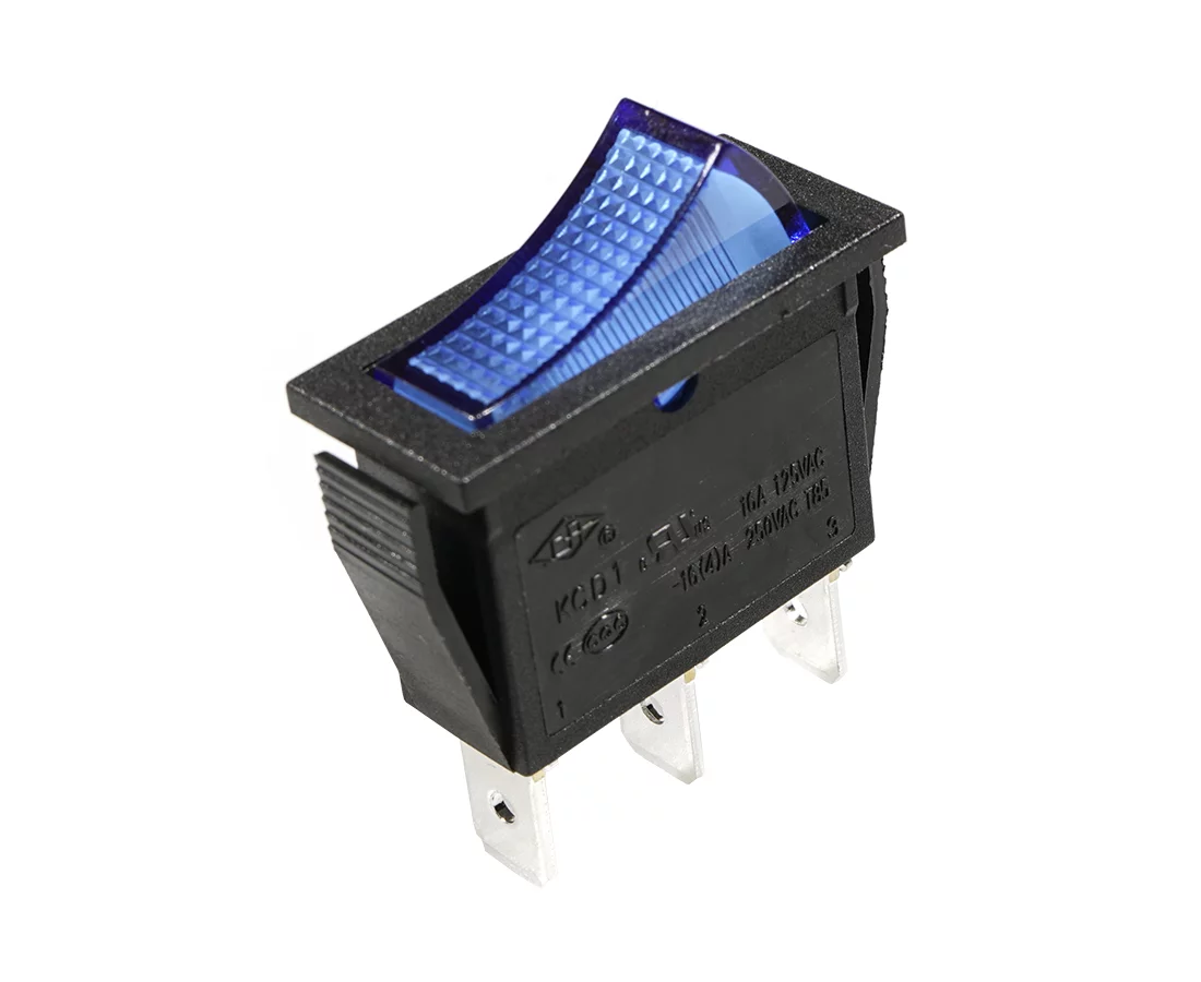 KCD1-102A1ACBBL; przełącznik klawiszowy;