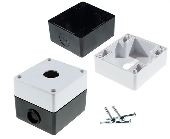 XDL5-B01 RoHS || Button box; white-black