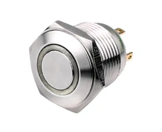 Vandal proof push button switch; W16F10REW12/S