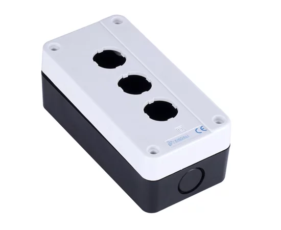 LAY5-BE03 RoHS || Button box; white-black